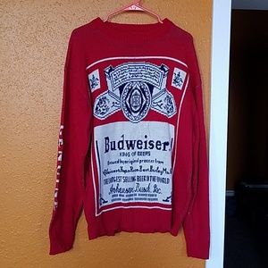 Vintage Budweiser Sweater sz Large